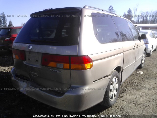 5FNRL18923B065106 - 2003 HONDA ODYSSEY EXL TAN photo 4