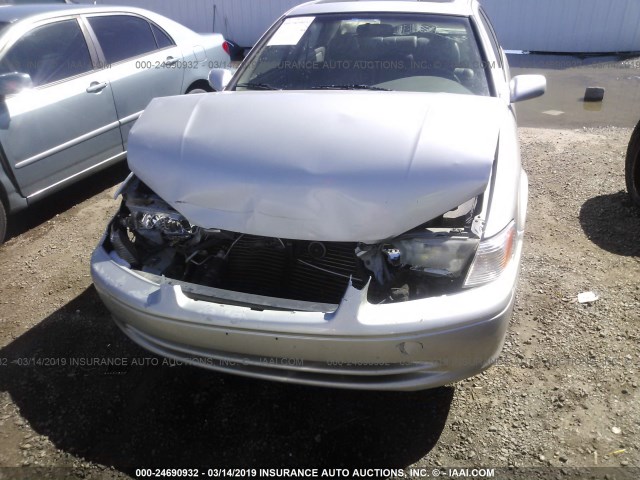 4T1BG22K4YU001313 - 2000 TOYOTA CAMRY CE/LE/XLE SILVER photo 6