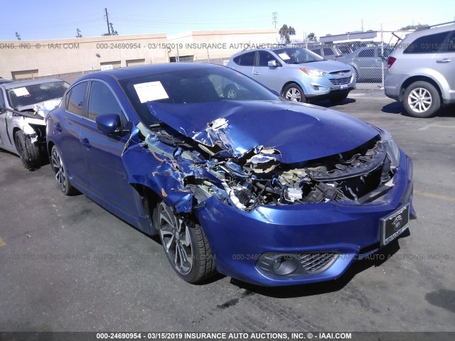 19UDE2F87GA005567 - 2016 ACURA ILX PREMIUM STYLE/TECH STYLE BLUE photo 1