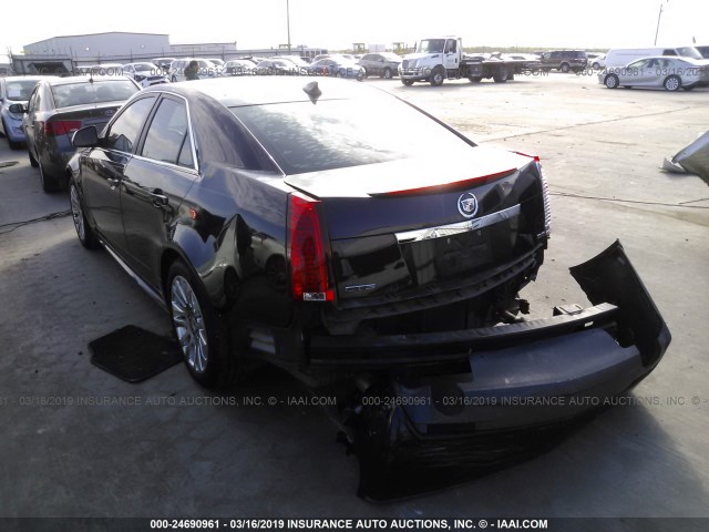 1G6DP5EV1A0107187 - 2010 CADILLAC CTS PREMIUM COLLECTION MAROON photo 3
