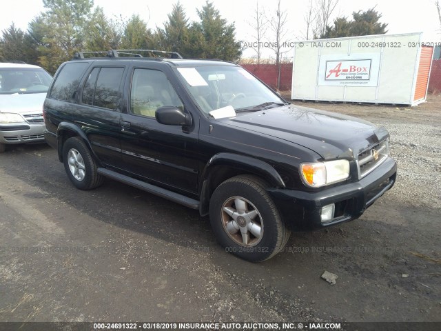 JN8AR07Y3YW434867 - 2000 NISSAN PATHFINDER LE/SE/XE BLACK photo 1