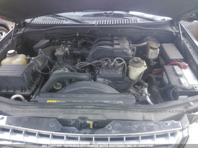 1FMZU63K25UA68162 - 2005 FORD EXPLORER XLT/XLT SPORT/NBX Boz foto 10