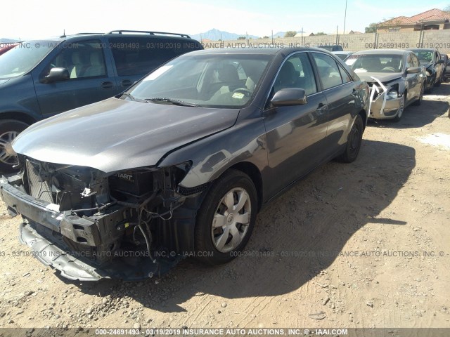 4T1BE46K67U547881 - 2007 TOYOTA CAMRY NEW GENERAT CE/LE/XLE/SE GRAY photo 2