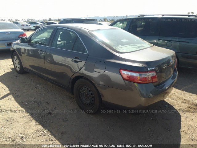 4T1BE46K67U547881 - 2007 TOYOTA CAMRY NEW GENERAT CE/LE/XLE/SE GRAY photo 3