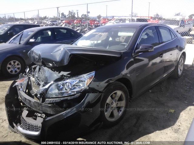 1G11C5SL3EF208466 - 2014 CHEVROLET MALIBU 1LT 黑色 照片 2