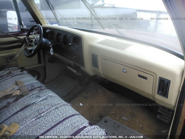 1B7GD14T1FS521562 - 1985 DODGE D-SERIES D100/D150 წითელი ფოტო 5