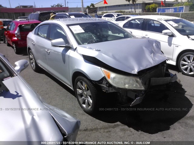 1G4GE5EV6AF267199 - 2010 BUICK LACROSSE CXS SILVER photo 1