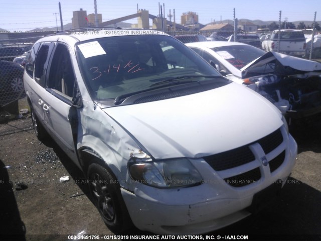 2D4GP44323R216354 - 2003 DODGE GRAND CARAVAN SPORT WHITE photo 1