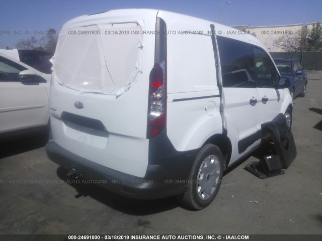 NM0LE6E7XE1154589 - 2014 FORD TRANSIT CONNECT XL WHITE photo 6