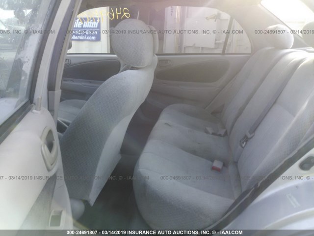 1NXBR12E6YZ370995 - 2000 TOYOTA COROLLA VE/CE/LE 银色 照片 8