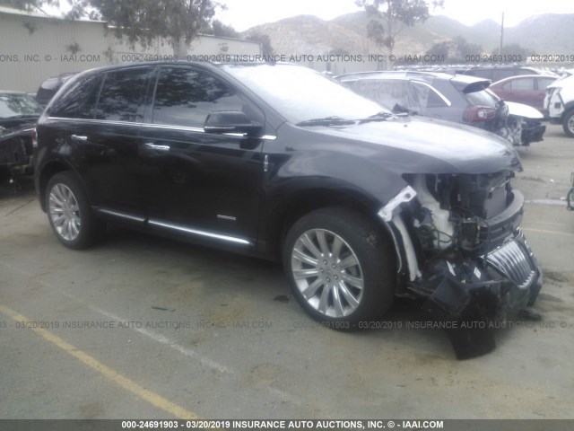 2LMDJ8JK2FBL29058 - 2015 LINCOLN MKX BLACK photo 1