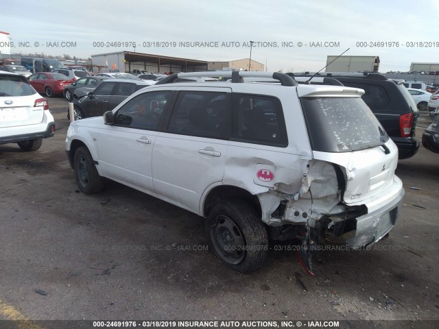 JA4LX31F76U012185 - 2006 MITSUBISHI OUTLANDER LS WHITE photo 3