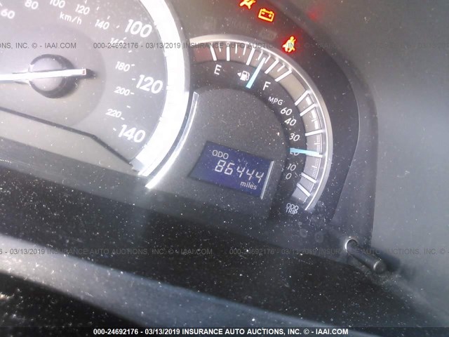 4T1BF1FK0DU677338 - 2013 TOYOTA CAMRY L/SE/LE/XLE GRAY photo 7