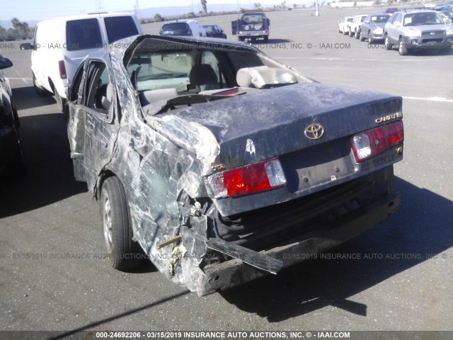 4T1BF22K0YU949808 - 2000 TOYOTA CAMRY LE/XLE 绿色 照片 3