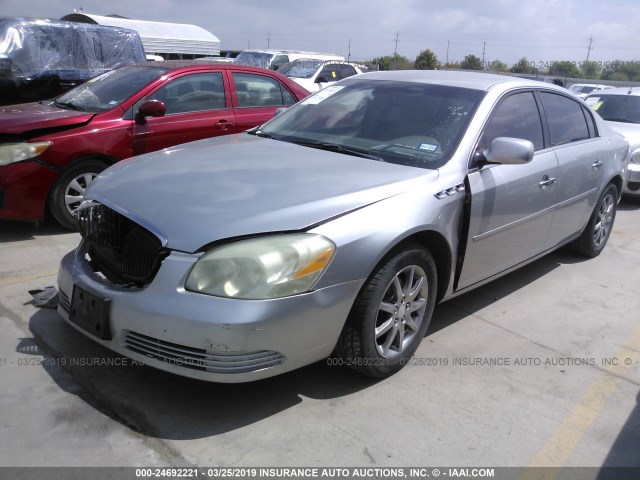 1G4HD57287U237507 - 2007 BUICK LUCERNE CXL SILVER photo 2