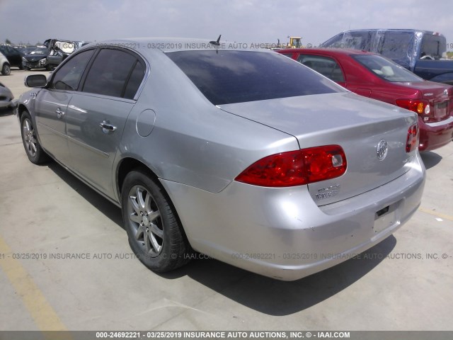 1G4HD57287U237507 - 2007 BUICK LUCERNE CXL SILVER photo 3