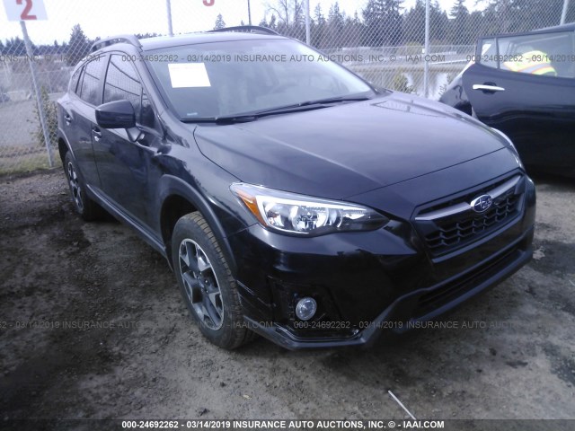 JF2GTAEC4KH278842 - 2019 SUBARU CROSSTREK PREMIUM BLACK photo 1