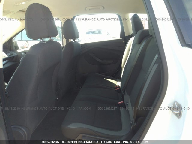 1FMCU0F7XDUA40280 - 2013 FORD ESCAPE S WHITE photo 8