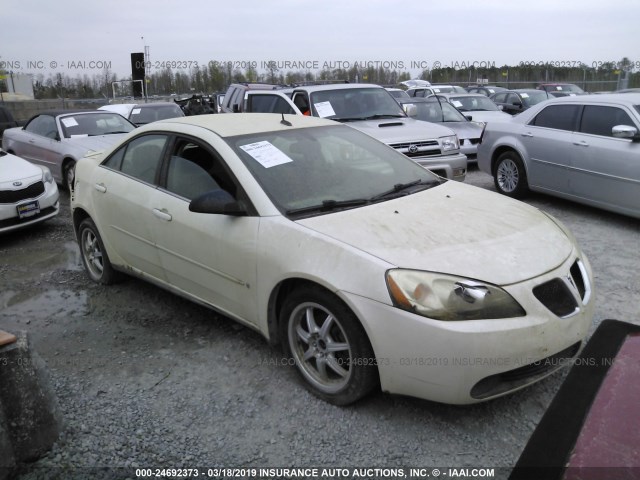 1G2ZG57B884199797 - 2008 PONTIAC G6 SE WHITE photo 1