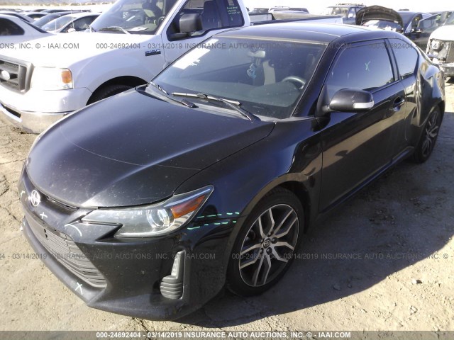 JTKJF5C77GJ017836 - 2016 TOYOTA SCION TC შავი ფოტო 2