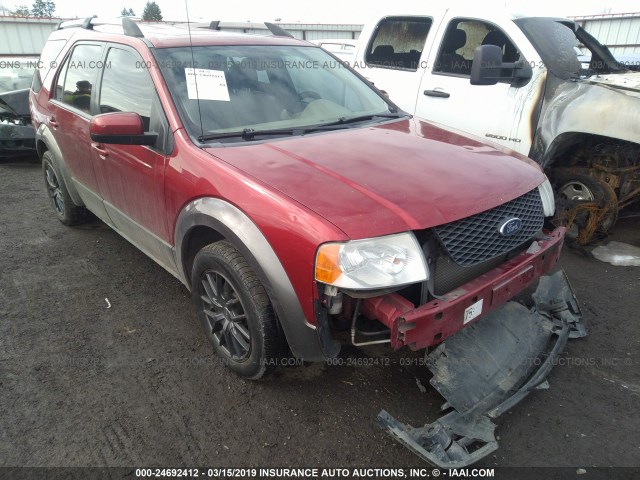 1FMDK05195GA10324 - 2005 FORD FREESTYLE SEL RED photo 1