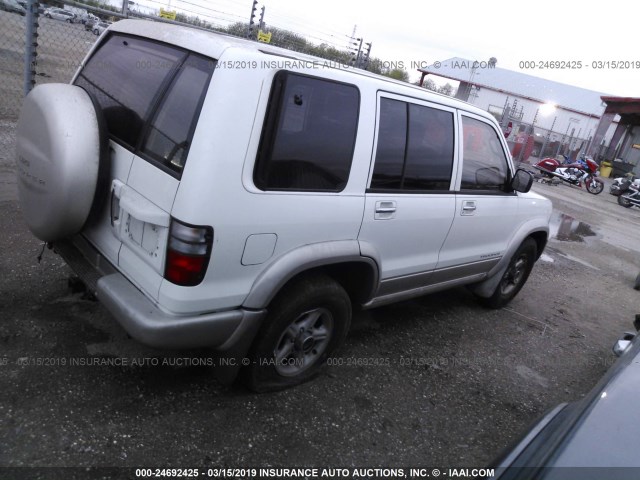 JACDJ58X217J05661 - 2001 ISUZU TROOPER S/LS/LIMITED 白色 照片 4