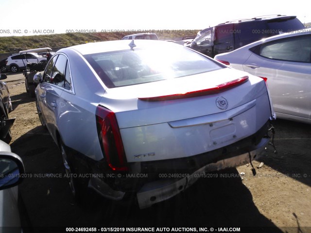 2G61P5S39D9184177 - 2013 CADILLAC XTS LUXURY COLLECTION SILVER photo 3