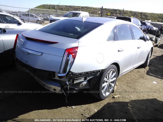 2G61P5S39D9184177 - 2013 CADILLAC XTS LUXURY COLLECTION SILVER photo 4