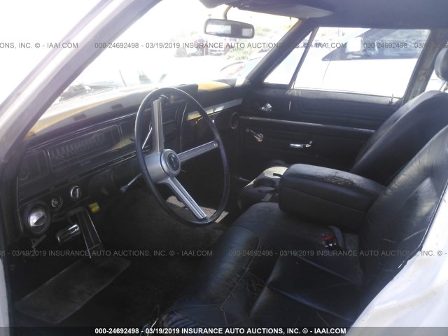 156358F222092 - 1968 CHEVROLET BEL AIR Білий фото 5