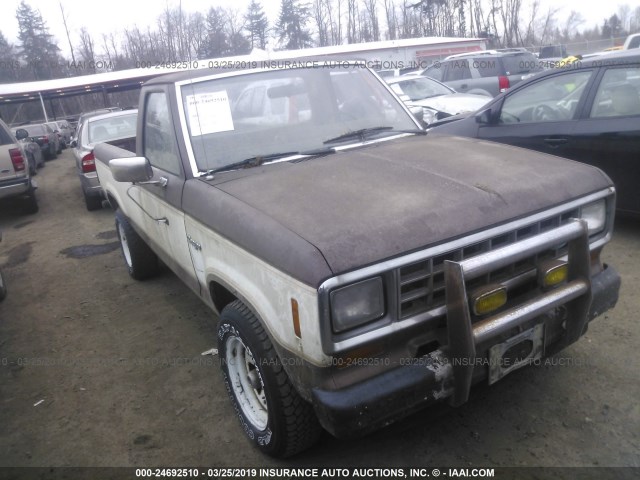 1FTCR10A7EUA78227 - 1984 FORD RANGER BROWN photo 1