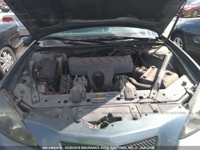 2G2WP552261272726 - 2006 PONTIAC GRAND PRIX 青色 照片 10