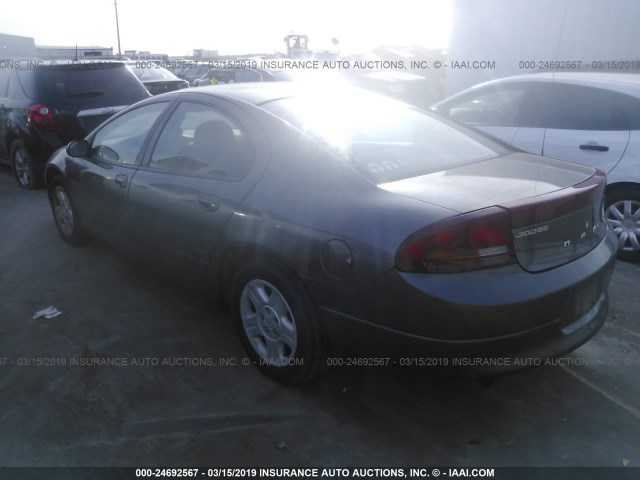 2B3HD46RX4H658299 - 2004 DODGE INTREPID SE GRAY photo 3