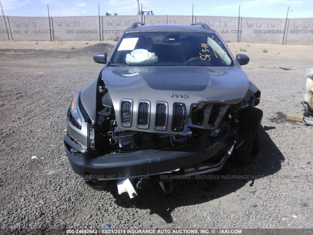 1C4PJMBB2HW651656 - 2017 JEEP CHEROKEE TRAILHAWK 棕色 照片 6