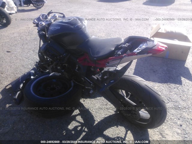 SMTA02YK2GJ718161 - 2016 TRIUMPH MOTORCYCLE DAYTONA 675R ABS BLACK photo 3