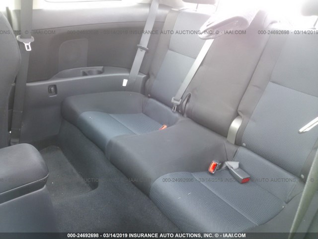 JTKDE177950029685 - 2005 TOYOTA SCION TC WHITE photo 8