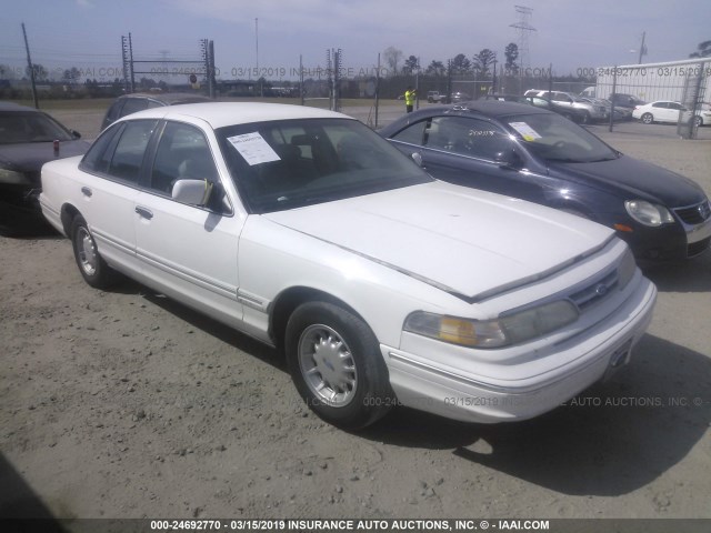 2FALP74W1VX165134 - 1997 FORD CROWN VICTORIA LX WHITE photo 1