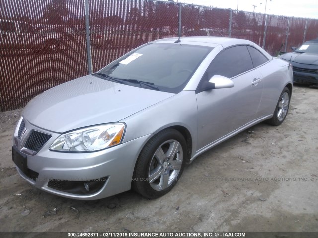 1G2ZK361394268909 - 2009 PONTIAC G6 GT SILVER photo 2