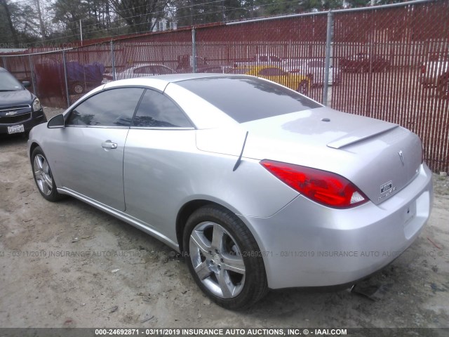 1G2ZK361394268909 - 2009 PONTIAC G6 GT SILVER photo 3