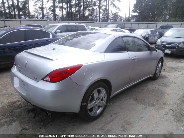 1G2ZK361394268909 - 2009 PONTIAC G6 GT SILVER photo 4