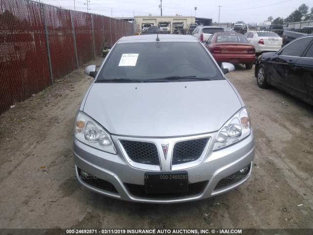 1G2ZK361394268909 - 2009 PONTIAC G6 GT SILVER photo 6