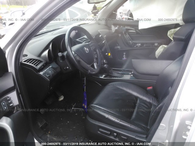 2HNYD28699H519241 - 2009 ACURA MDX TECHNOLOGY SILVER photo 5