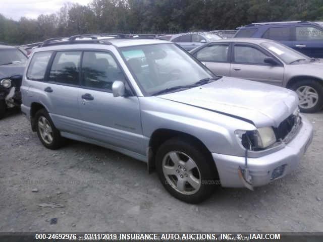 JF1SF65632H724993 - 2002 SUBARU FORESTER S ვერცხლისფერი ფოტო 1