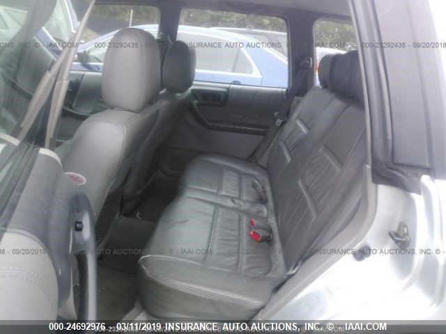 JF1SF65632H724993 - 2002 SUBARU FORESTER S ვერცხლისფერი ფოტო 8