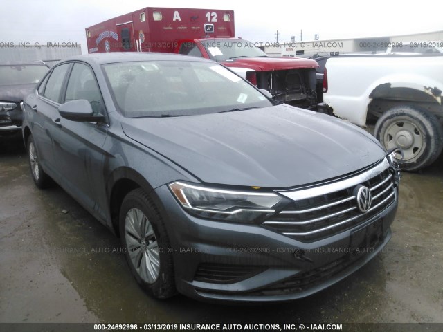 3VWC57BUXKM088866 - 2019 VOLKSWAGEN JETTA S/SE/R-LINE GRAY photo 1