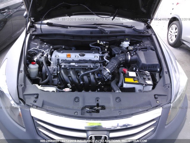 1HGCP2F48BA091242 - 2011 HONDA ACCORD LXP GRAY photo 10