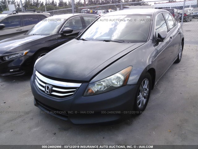 1HGCP2F48BA091242 - 2011 HONDA ACCORD LXP GRAY photo 6