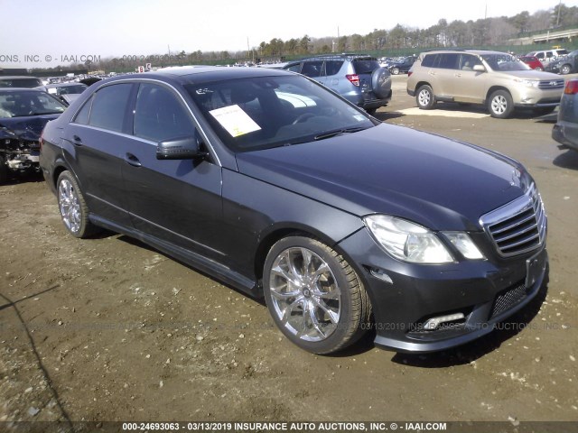 WDDHF9ABXAA225548 - 2010 MERCEDES-BENZ E 550 4MATIC GRAY photo 1