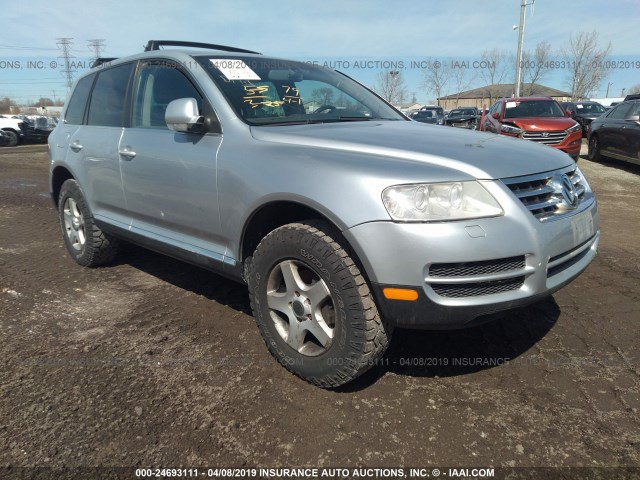 WVGBG77L95D011457 - 2005 VOLKSWAGEN TOUAREG 3.2 WHITE photo 1