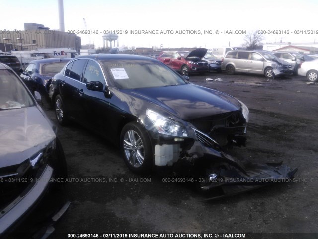 JN1CV6ARXAM250423 - 2010 INFINITI G37 BLACK photo 1