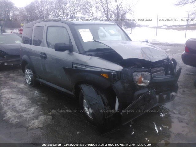 5J6YH286X5L008266 - 2005 HONDA ELEMENT EX GRAY photo 6